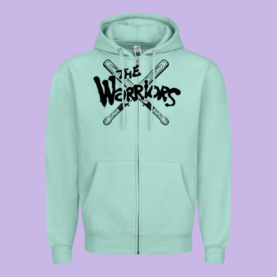 The Warriors Zipper Hoodie Designed By Artisfamous