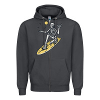 Smoke Surfing Zipper Hoodie - artisFamous