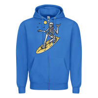True Royal Surfing Zipper Hoodie - artisFamous
