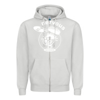 Dove Grey Industrial Zipper Hoodie - artisFamous