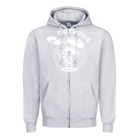 Heather Grey Industrial Zipper Hoodie - artisFamous
