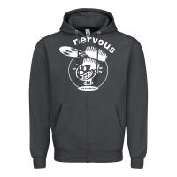 Smoke Industrial Zipper Hoodie - artisFamous