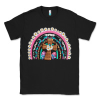 Black easter cross daisy egg rainbow Classic Tee - Artiststas
