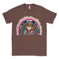 Chestnut easter cross daisy egg rainbow Classic Tee - Artiststas