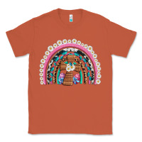 Copper easter cross daisy egg rainbow Classic Tee - Artiststas