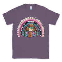 Lavender easter cross daisy egg rainbow Classic Tee - Artiststas