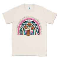 Natural easter cross daisy egg rainbow Classic Tee - Artiststas