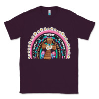 Plum easter cross daisy egg rainbow Classic Tee - Artiststas