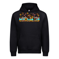 Black western boxer dogs Urban Hoodie - Jasminsmagicworld