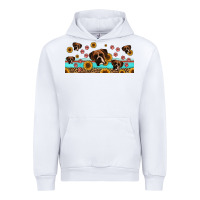 White western boxer dogs Urban Hoodie - Jasminsmagicworld