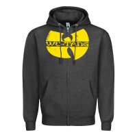 Charcoal Heather Hip Hop Zipper Hoodie - artisFamous