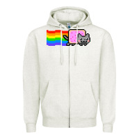 Nyan Cat Zipper Hoodie | Teevron
