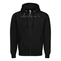 Black JACKSON GUITAR Zipper Hoodie - artisFamous