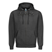 Charcoal Heather JACKSON GUITAR Zipper Hoodie - artisFamous