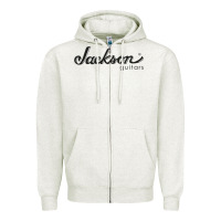 Oatmeal Heather JACKSON GUITAR Zipper Hoodie - artisFamous