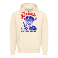 Sandshell Dicks Hate The Police Zipper Hoodie - artisFamous