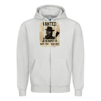 Dove Grey Red Dead Redemption 2 Red Moon Cowboy wanted john marston Zipper Hoodie - artisFamous