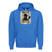True Royal Red Dead Redemption 2 Red Moon Cowboy wanted john marston Zipper Hoodie - artisFamous