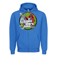 True Royal Grand Theft Auto Zipper Hoodie - artisFamous