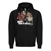 Black Grand Theft Auto Zipper Hoodie - artisFamous
