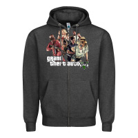 Charcoal Heather Grand Theft Auto Zipper Hoodie - artisFamous