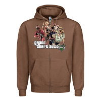 Chestnut Grand Theft Auto Zipper Hoodie - artisFamous