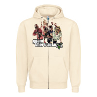 Sandshell Grand Theft Auto Zipper Hoodie - artisFamous