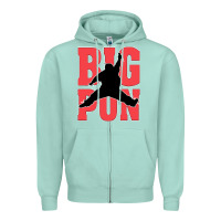 Seafoam Big Pun Zipper Hoodie - artisFamous