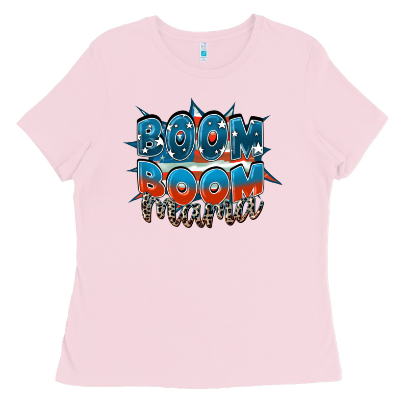 Boom Boom Mama Ladies Tee by FaDigitalArtStudio | Teevron