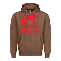 Chestnut carmen sandiego Zipper Hoodie - artisFamous
