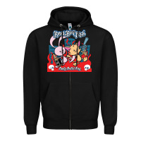 Black reel big fish candy coated fury Zipper Hoodie - artisFamous