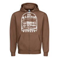 Chestnut Big Kahuna Burger - Tarantino Zipper Hoodie - artisFamous