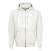 Oatmeal Heather Big Kahuna Burger - Tarantino Zipper Hoodie - artisFamous