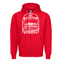 Red Big Kahuna Burger - Tarantino Zipper Hoodie - artisFamous