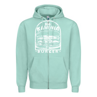 Seafoam Big Kahuna Burger - Tarantino Zipper Hoodie - artisFamous