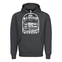 Smoke Big Kahuna Burger - Tarantino Zipper Hoodie - artisFamous