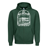 Sports Green Big Kahuna Burger - Tarantino Zipper Hoodie - artisFamous