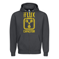 Smoke Back to the future flux capacitor Zipper Hoodie - artisFamous