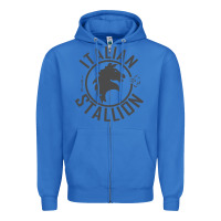 True Royal Italian Stallion Zipper Hoodie - artisFamous