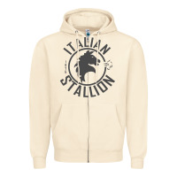 Sandshell Italian Stallion Zipper Hoodie - artisFamous