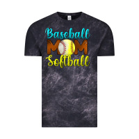 Cloud Black baseball mom softball Vintage Tee - BundleAndBundleShop