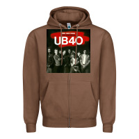 Chestnut THE ESSENTIAL UB 40 Zipper Hoodie - artisFamous