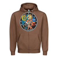 Chestnut doge Zipper Hoodie - artisFamous