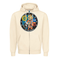 Sandshell doge Zipper Hoodie - artisFamous