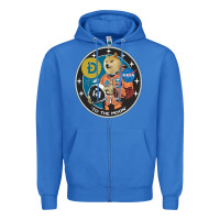 True Royal doge Zipper Hoodie - artisFamous