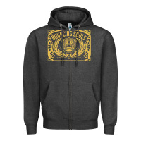 Charcoal Heather Bouncing Souls The Scream Of King Zipper Hoodie - artisFamous