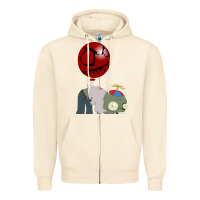 Sandshell Plants vs. Zombies Zipper Hoodie - artisFamous