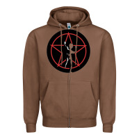 Chestnut Rush Starman Zipper Hoodie - artisFamous