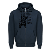 Navy bear arms 2nd amendment funny hunting Zipper Hoodie - artisFamous