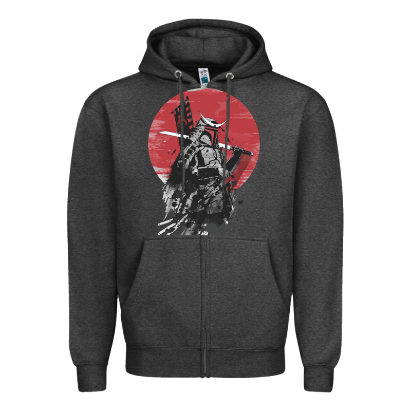Soul Of Samurai Zipper Hoodie by artisFamous | Teevron